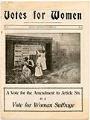 Image of Votes for Women, Vol. 1, No. 10, October 1910