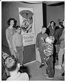 Image of Children playing games at Purim carnival, Congregation Herzl, Seattle, March 18, 1962
