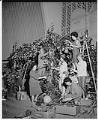 Image of Preparations for Sukkot at Temple de Hirsch, Seattle, September 20, 1964