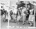 Image of Group from the Alki PTA march to support levy, West Seattle, May 25, 1953