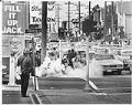 Image of Protesters running from tear gas at 23rd and Cherry, Seattle, May 26, 1969