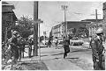 Image of Protesters and police at 23rd Avenue S. and S. Alder Street, Seattle, May 26, 1969