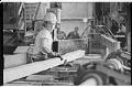 Image of Employee edging lumber at Barbee Mill Co., Renton, March 9, 1993