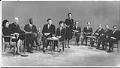 Image of Roberta Byrd Barr with Face to Face panel, February 2, 1966