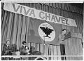 Image of Cesar Chavez speaking at Garfield High School, December 19, 1969