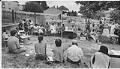 Image of Washington House of Representatives candidate debate in front yard, Seattle, July 1, 1984
