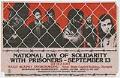 Image of National Day of Solidarity with Prisoners poster, September 13, 1978