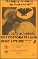 Image of United Farm Workers boycott poster, Seattle, 1975