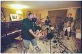 Image of Sir Mix-A-Lot recording with PUSA at Jupiter Studios, Seattle, July 1999