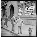 Image of Men outside of the Public Employment Office, Seattle, circa 1936