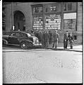 Image of Men outside of the Public Employment Office, Seattle, circa 1936