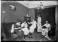 Image of Five women in a siiting room, Seattle, 1912