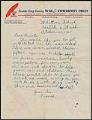 Image of Letter from Francis Clowers about donating to the War & Community Chest campaign, Seattle, October 25, 1945