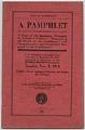 Image of State of Washington voter pamphlet, 1914