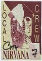 Image of Crew pass for Nirvana concert at the Seattle Center Arena, January 7, 1994