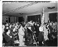 Image of Reception for new citizens at Seattle P-I building, April 29, 1949