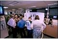 Image of PI staff working on special edition newspaper, September 11, 2001