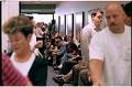 Image of People waiting to donate blood at Puget Sound Blood Center, September 11, 2001