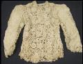 Image of White lace jacket, 1909