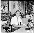 Image of Charles Y. Wah at 8 Immortals Restaurant, Seattle, July 1965