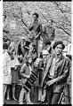 Image of Rally in support of Huey Newton at federal Courthouse, Seattle, May 1, 1969