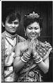 Image of Hin Chanrotha and Khung Sokunthea at their wedding, Seattle, June 30, 1989
