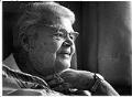 Image of Gertrude Frazee at home, November 1983