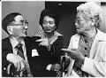 Image of Incarceration camp survivors at reparations hearing, Seattle, September 11, 1981