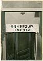 Image of Entrance to the Stork Club, 912 1/2 1st Ave., Seattle, May 3, 1945