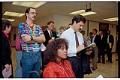 Image of Re'Gena Bell in line to file as City Council candidate, Seattle, July 26, 1993