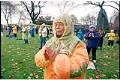 Image of Falun Gong followers in Westlake Park during WTO protests, Seattle, November 30, 1999