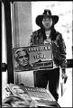 Image of Andy Sohappy protesting at the Federal Building, Seattle, November 24, 1987
