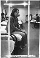 Image of Nguyen Thi Noi in barracks at Camp Murray, Washington, June 6, 1975