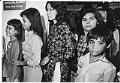Image of Amerasian children arriving at Sea-Tac airport,  February 1, 1983