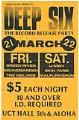 Image of Deep Six Record Release Party poster, March 1986