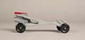 Image of Futuristic pinewood derby car, one of four, made by Jim Smith, ca. 1995-2010