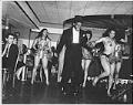 Image of Dancers entertaining patrons at nightclub, Seattle, circa 1946