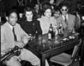 Image of Billy Tolles and others at Basin Street, Seattle, circa 1945