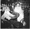 Image of Newlywed couple at the Black & Tan nightclub, 1945