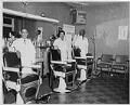 Image of Barbers at Bertha's Barber Shop, Seattle, circa 1958