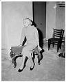 Image of Dorothy Best at Best's Apparel, February 1958
