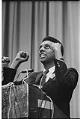 Image of Stokely Carmichael speaking at Garfield High School, Seattle, April 19, 1967<br />