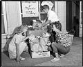 Image of Group sorting donations for migrant farm workers, Seattle, August 21, 1967