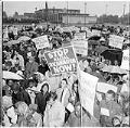 Image of Open housing demonstration at Garfield playfield, Seattle, October 20, 1963
