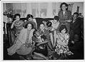 Image of Friends at a house party, Seattle, circa 1943