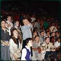 Image of Garfield students in bleachers at basketball game, March 17, 1960