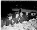 Image of Kameno and Shinichi Seike at Nisei memorial dinner, Seattle, December 13, 1946
