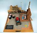 Image of Model of first gas station at Holgate and East Marginal Way in Seattle in 1907