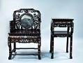 Image of Armchair, part of a set that was imported for the Goon Dip family, ca. 1890-1910