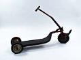 Image of Red frame power scooter, 1931